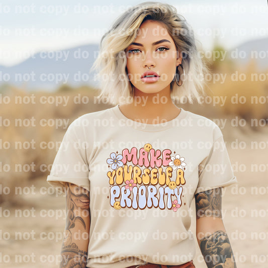 Make Yourself A Priority Dream Print or Sublimation Print