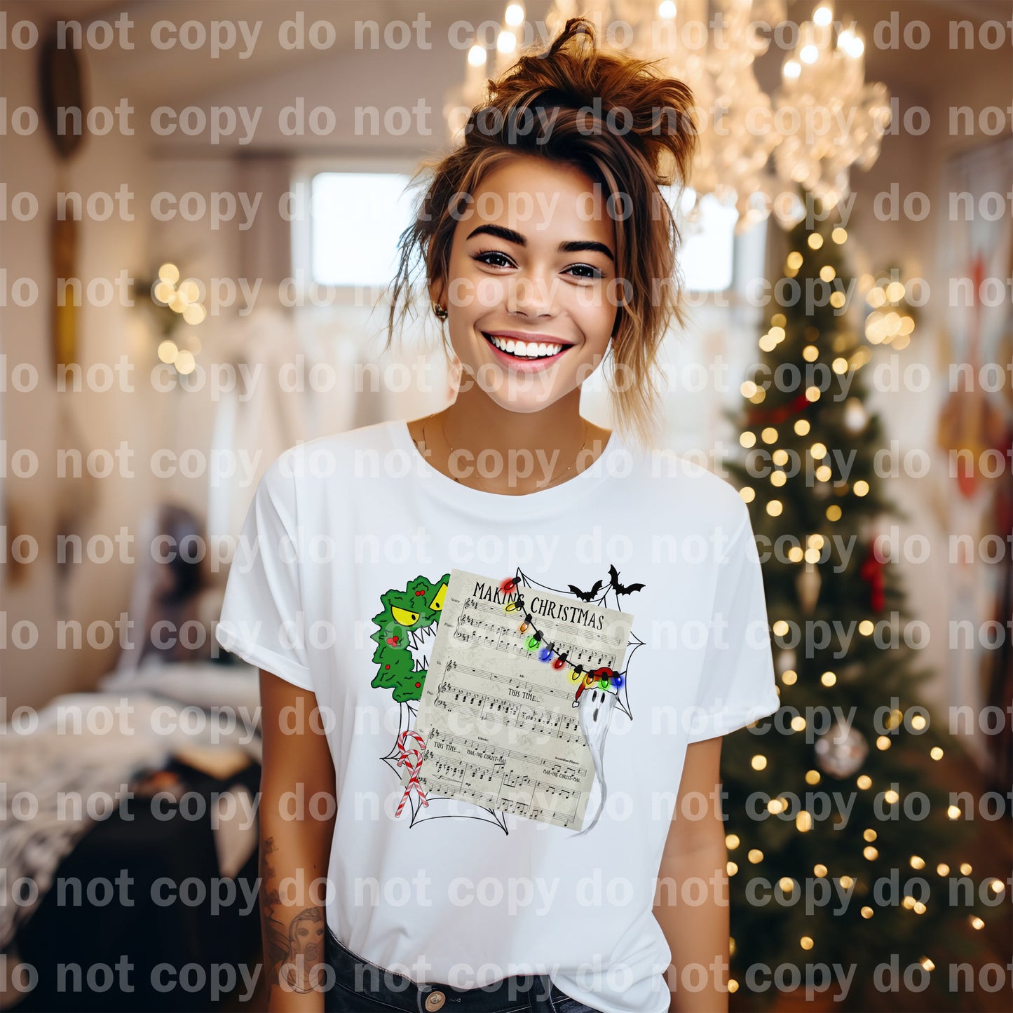 Making Christmas Notes Dream Print or Sublimation Print