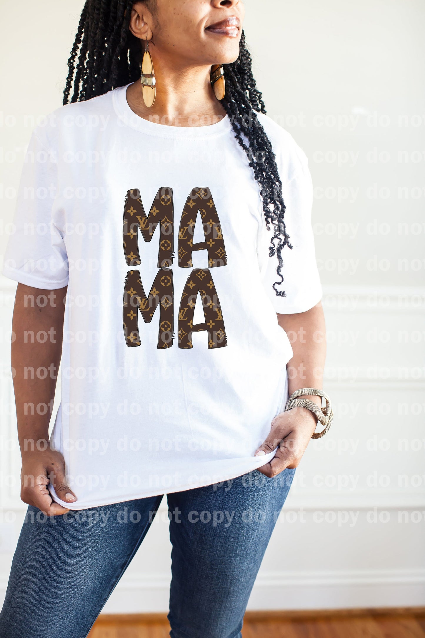Mama LV Brown Dream Print or Sublimation Print