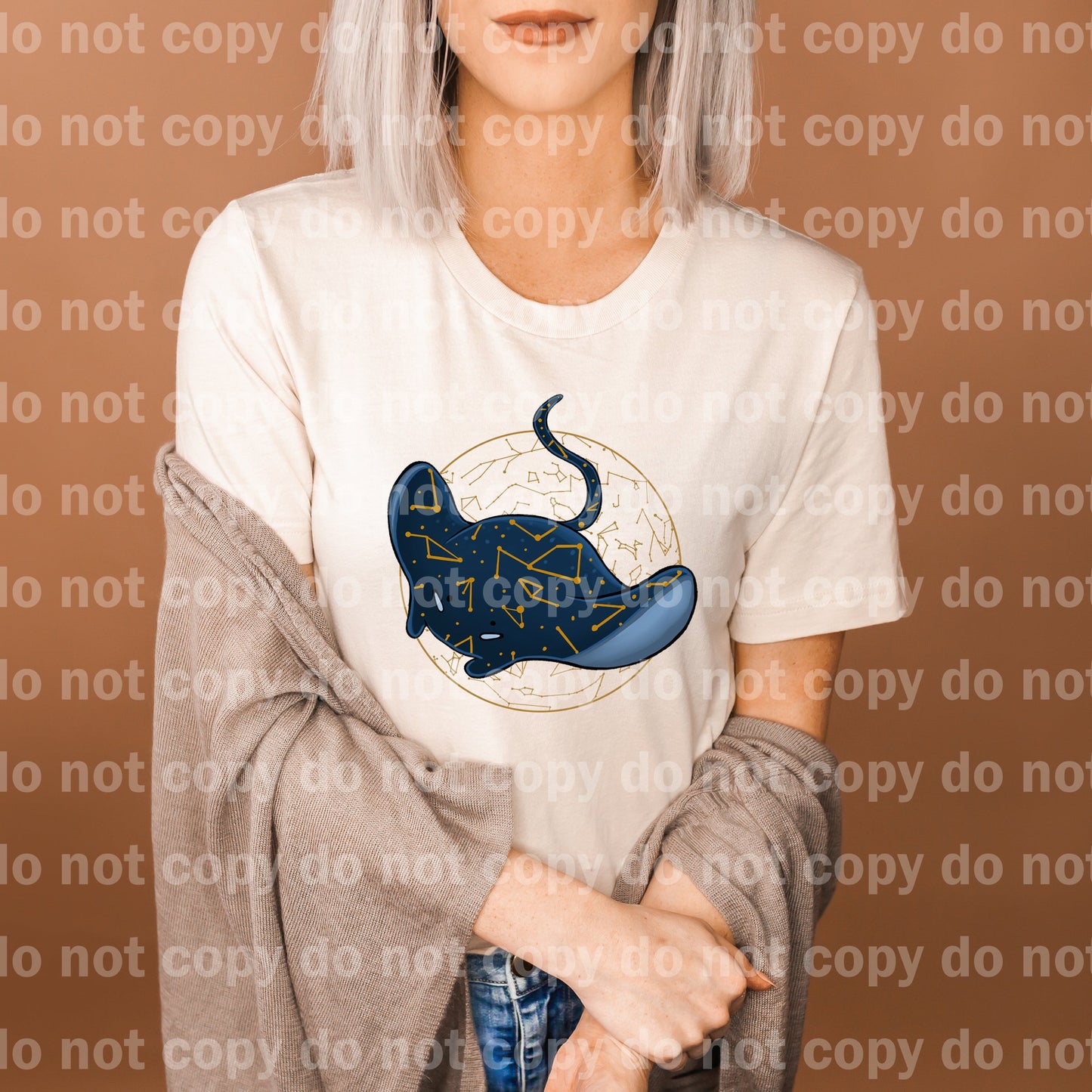 Manta Ray Constellation Dream Print or Sublimation Print