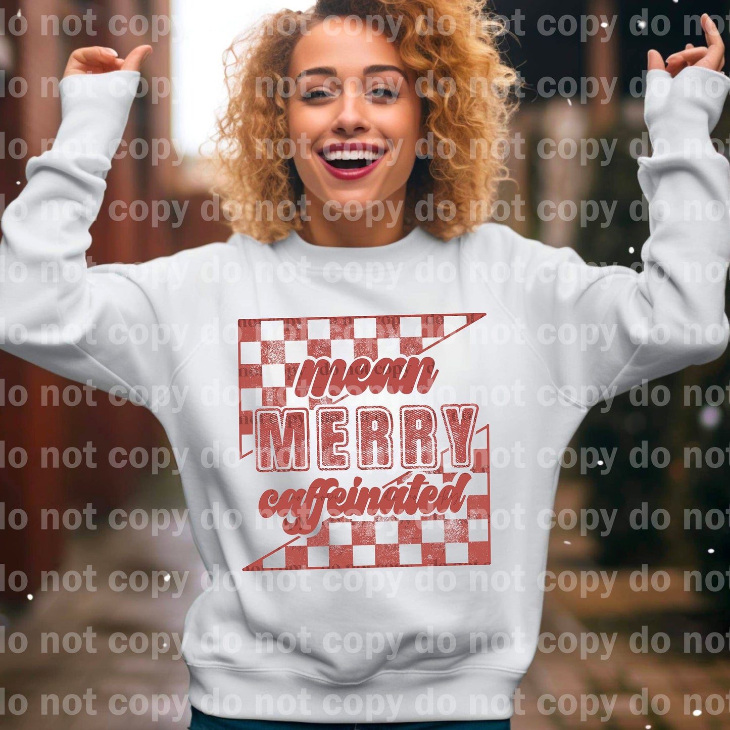 Mean Merry Caffeinated Dream Print or Sublimation Print