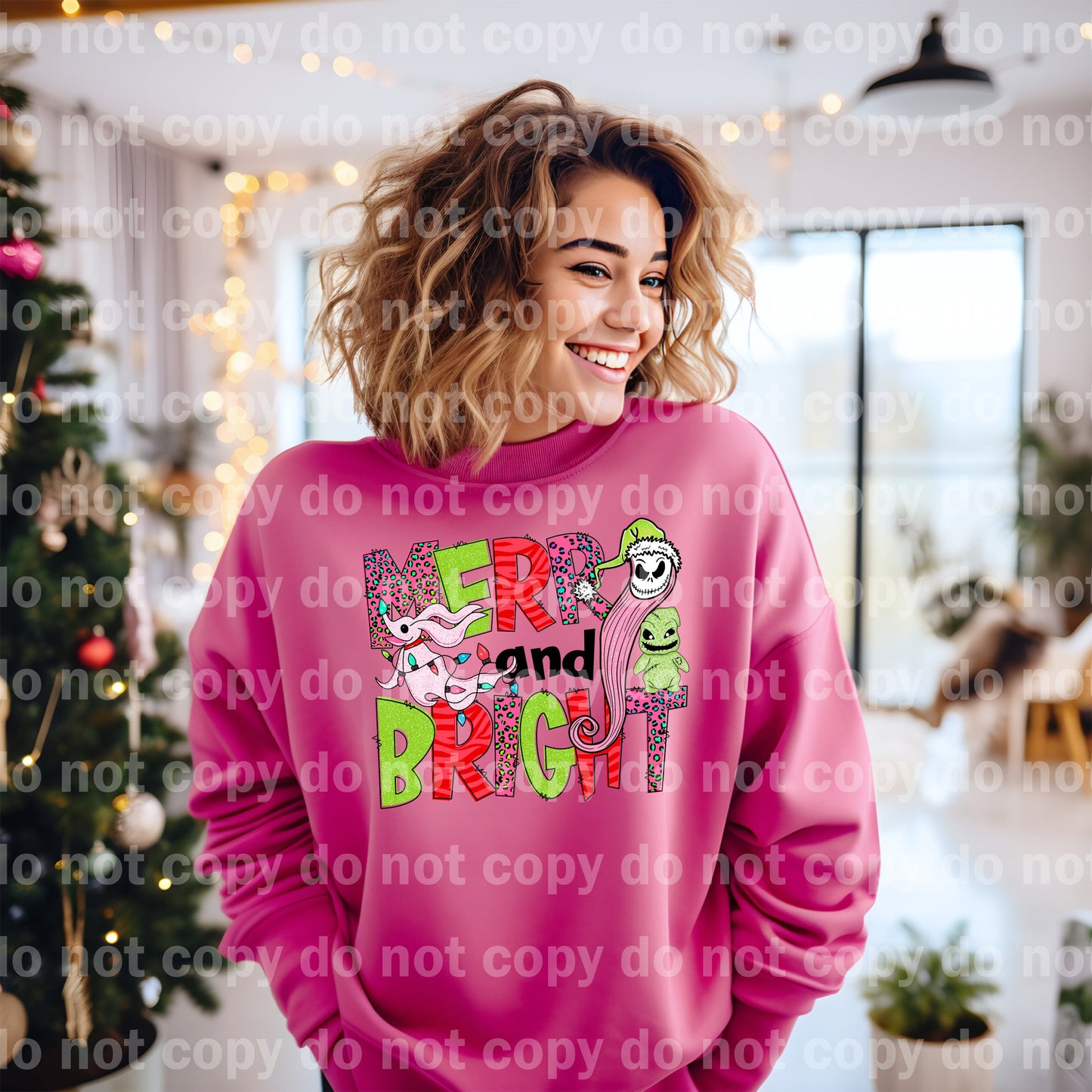 Merry And Bright Dream Print or Sublimation Print