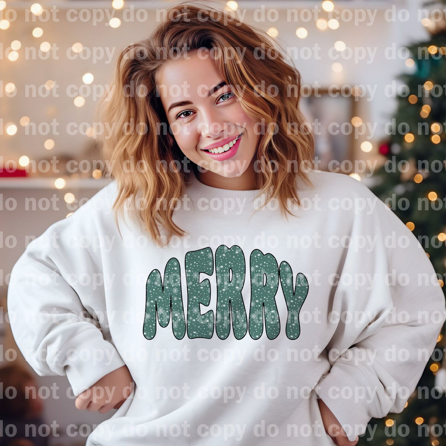 Merry Red/Green Dream Print or Sublimation Print