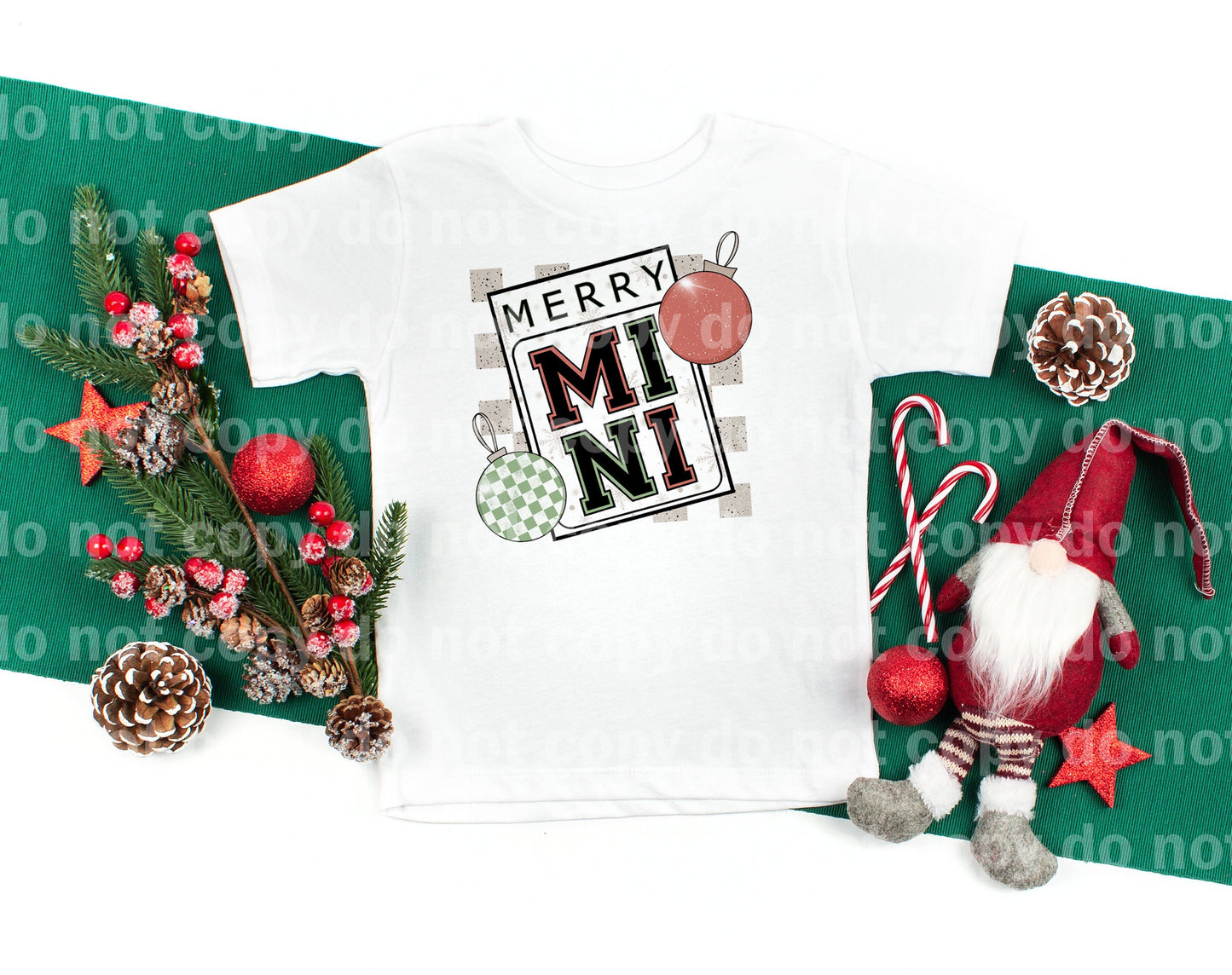 Merry Mini Varsity Dream Print or Sublimation Print