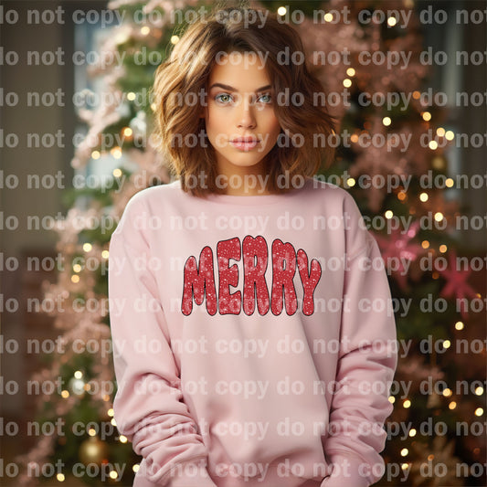 Merry Red/Green Dream Print or Sublimation Print