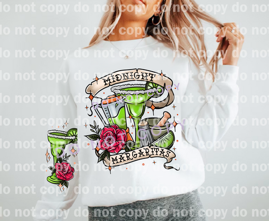 Midnight Margaritas with Optional Sleeve Design Dream Print or Sublimation Print
