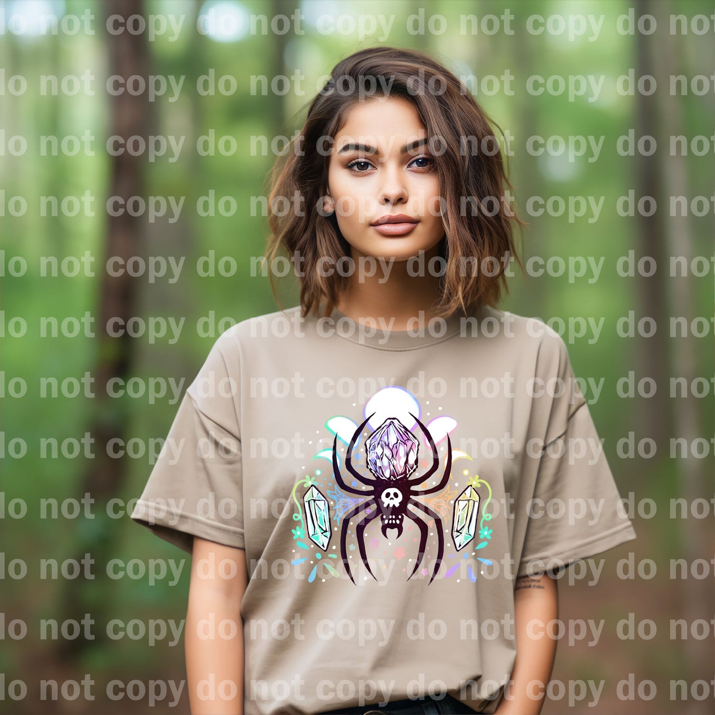 Multi Color Crystal Spider Dream Print or Sublimation Print