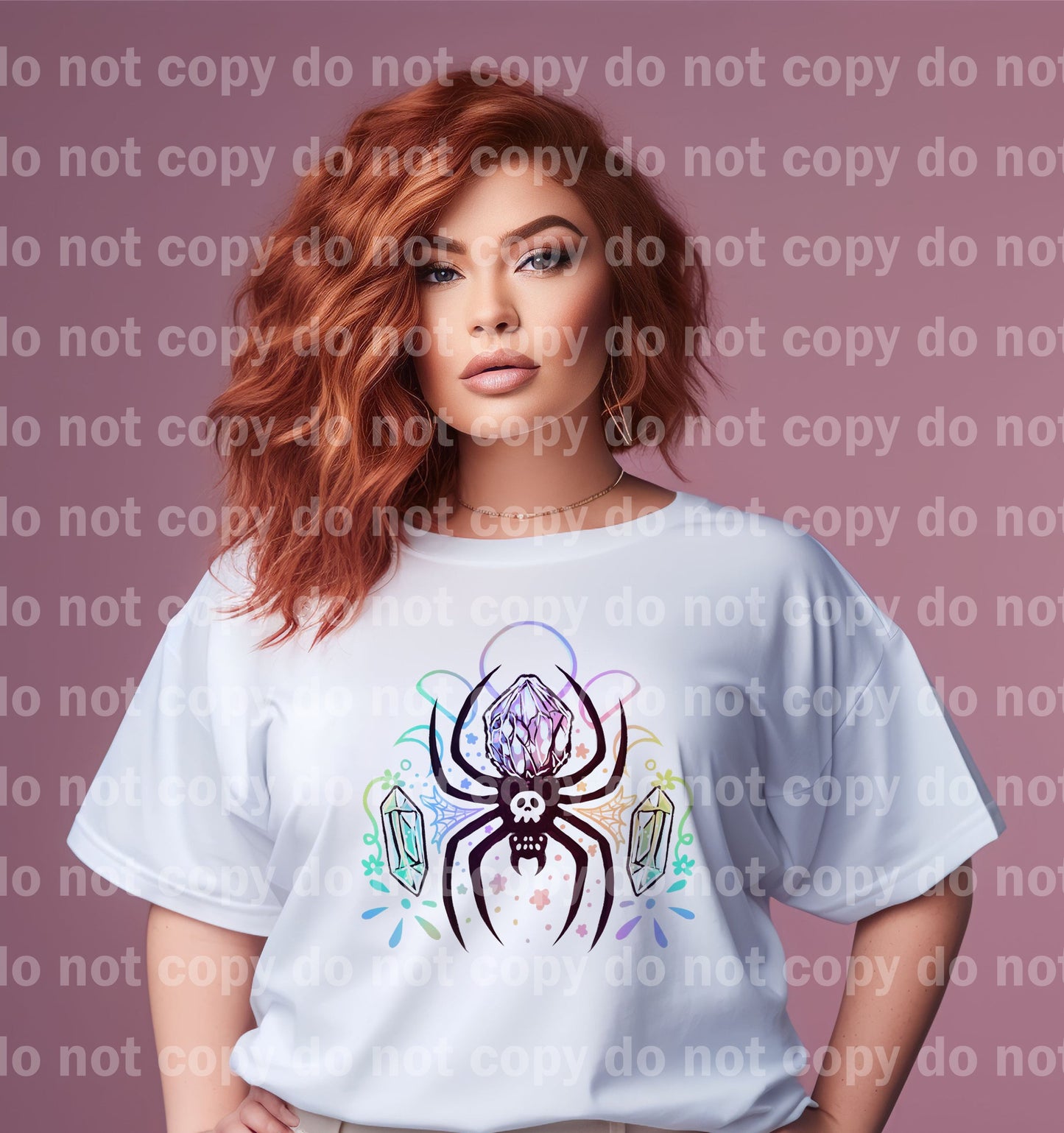 Multi Color Crystal Spider Dream Print or Sublimation Print