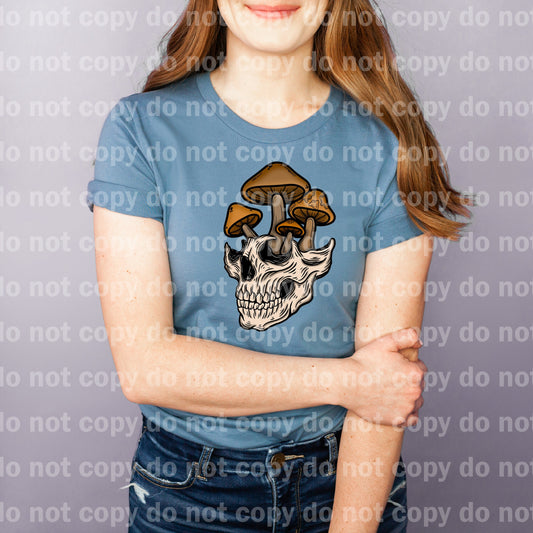 Mushroom Skull Skellie Dream Print or Sublimation Print