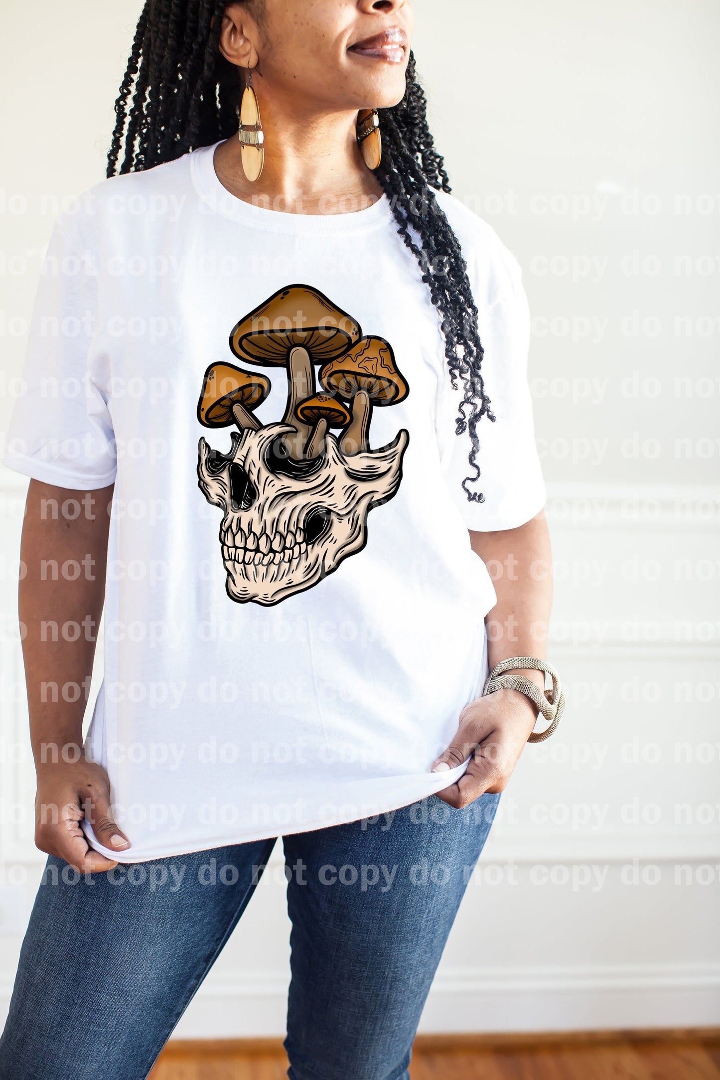 Mushroom Skull Skellie Dream Print or Sublimation Print