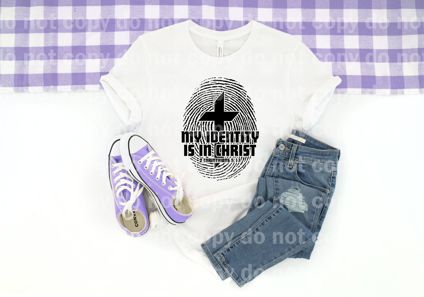 My Identity Is In Christ 2 Corinthians 5 17 Dream Print or Sublimation Print