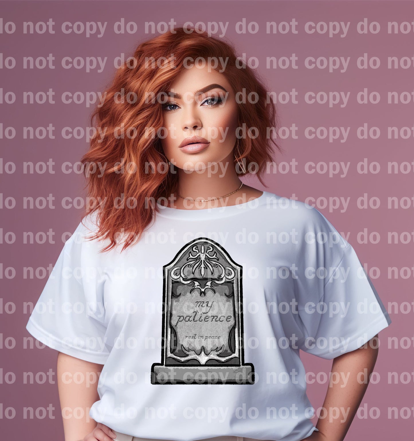 My Patience Rest In Peace Dream Print or Sublimation Print