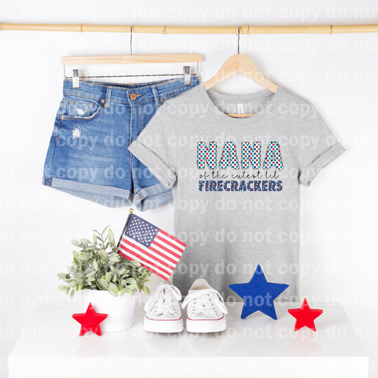 Nana Of The Cutest Lil Firecrackers Dream Print or Sublimation Print