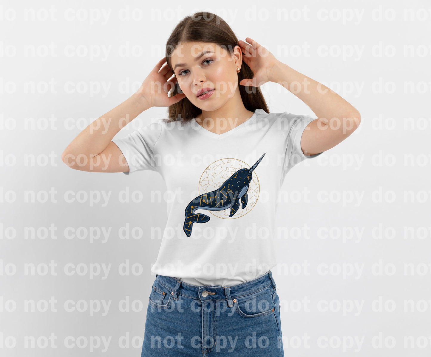 Narwhal Constellation Dream Print or Sublimation Print