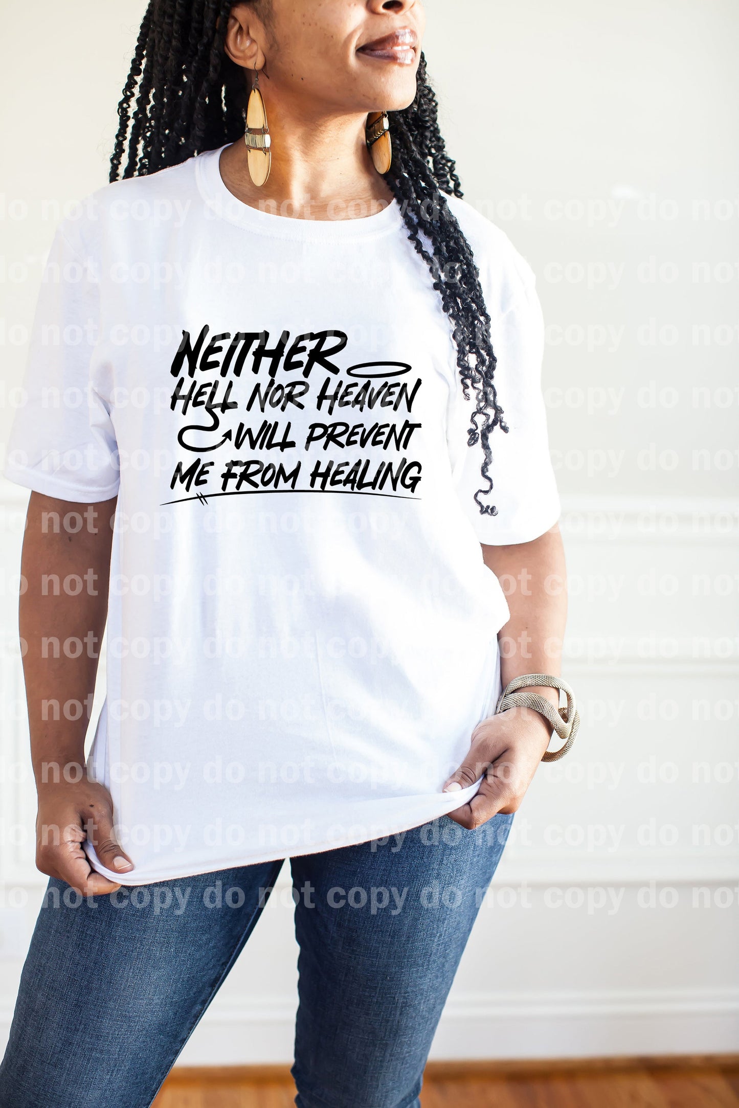 Neither Hell Nor Heaven Will Prevent Me From Healing Dream Print or Sublimation Print