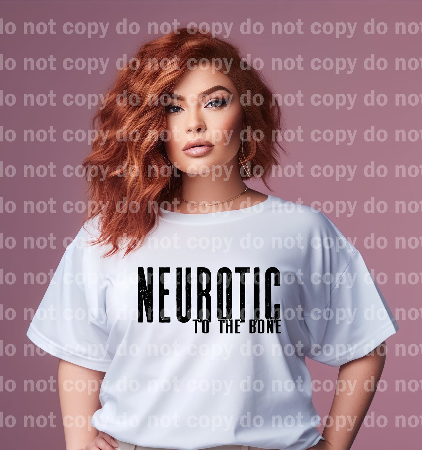 Neurotic To The Bone Black/White Dream Print or Sublimation Print