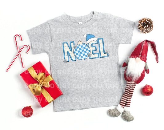 Noel Ornament Embroidery Dream Print or Sublimation Print
