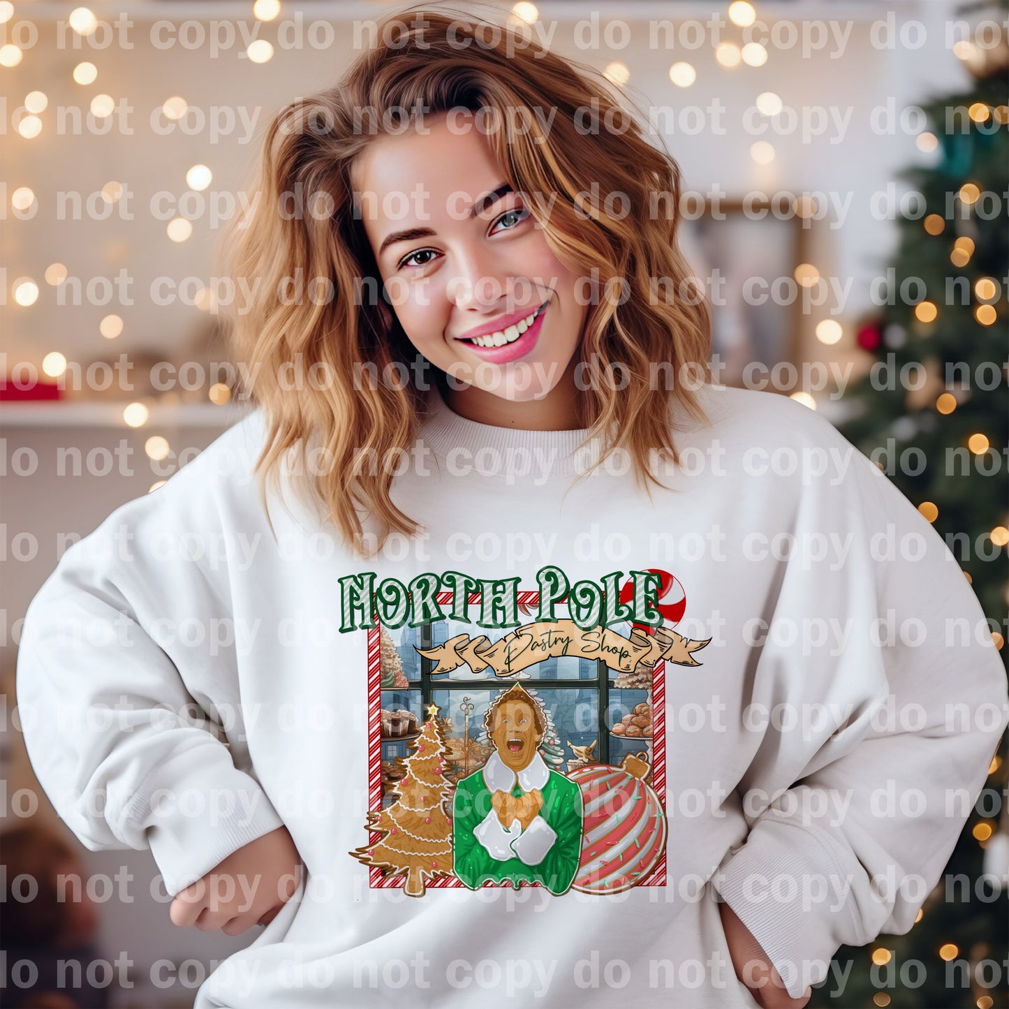 North Pole Pastry Shop Dream Print or Sublimation Print