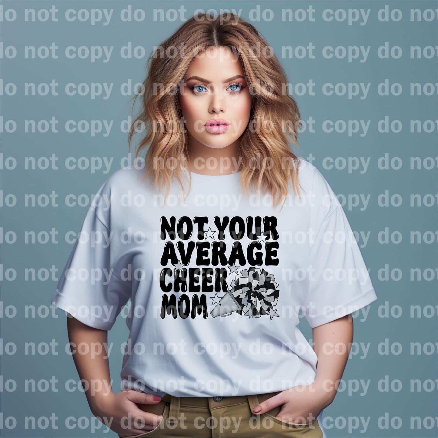 Not Your Average Cheer Mom Dream Print or Sublimation Print