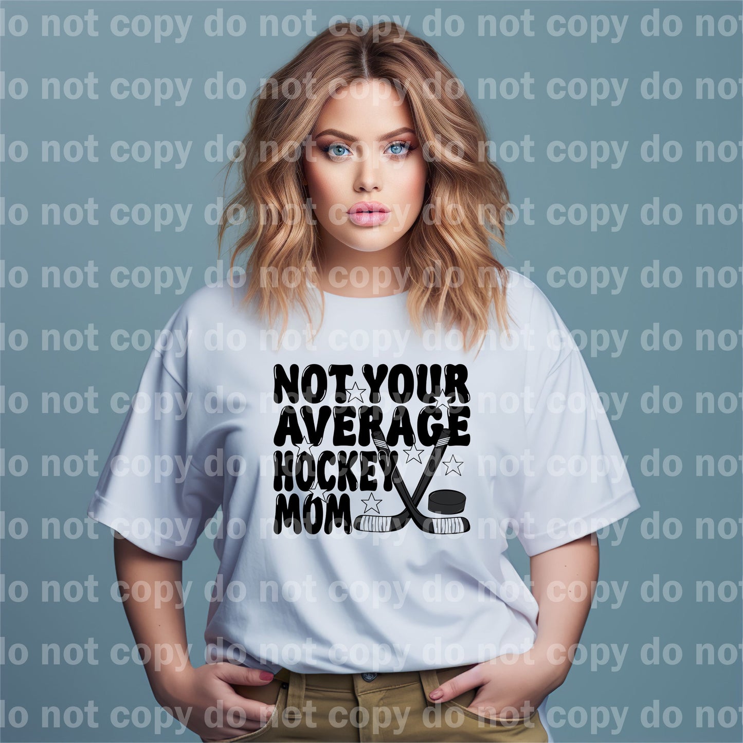 Not Your Average Hockey Mom Dream Print or Sublimation Print