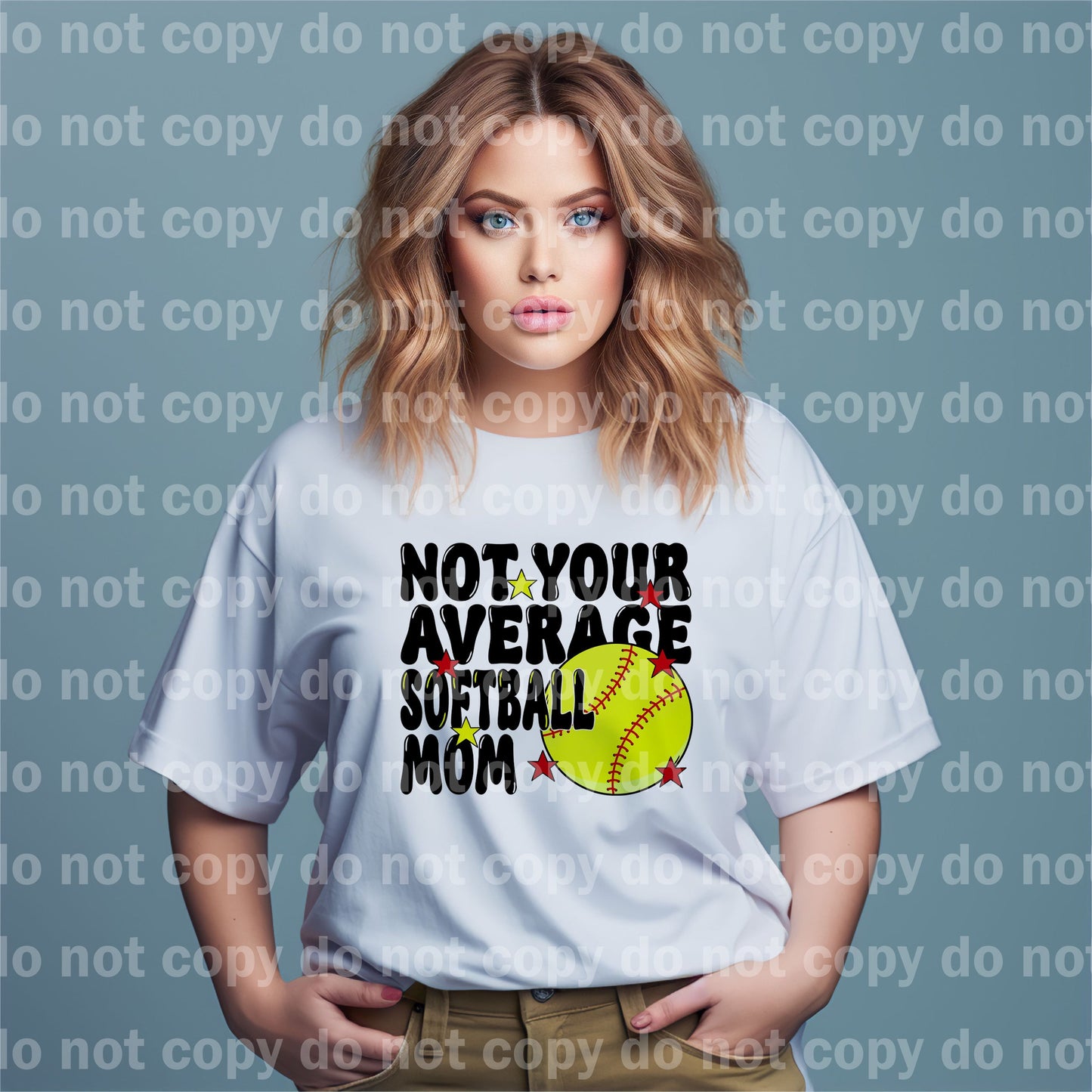 Not Your Average Softball Mom Dream Print or Sublimation Print