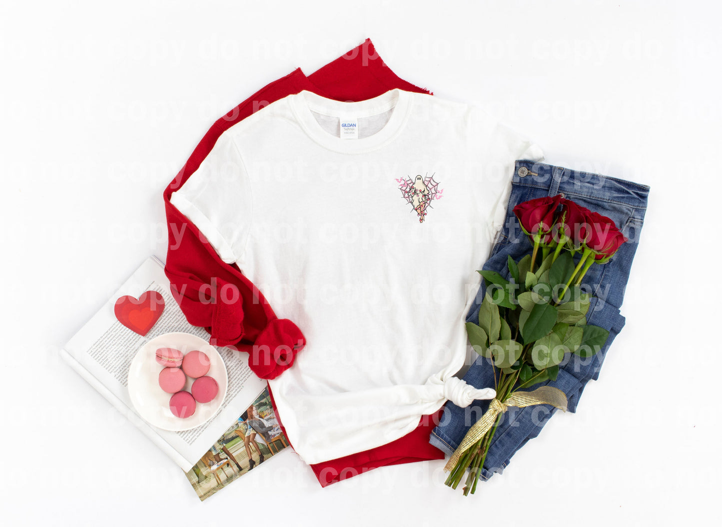 Not Your Boo Hearts with Pocket Option Dream Print or Sublimation Print