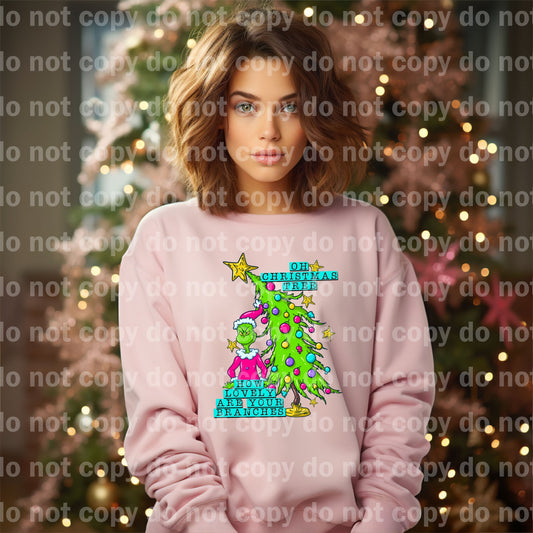 Oh Christmas Tree Green Guy Dream Print or Sublimation Print