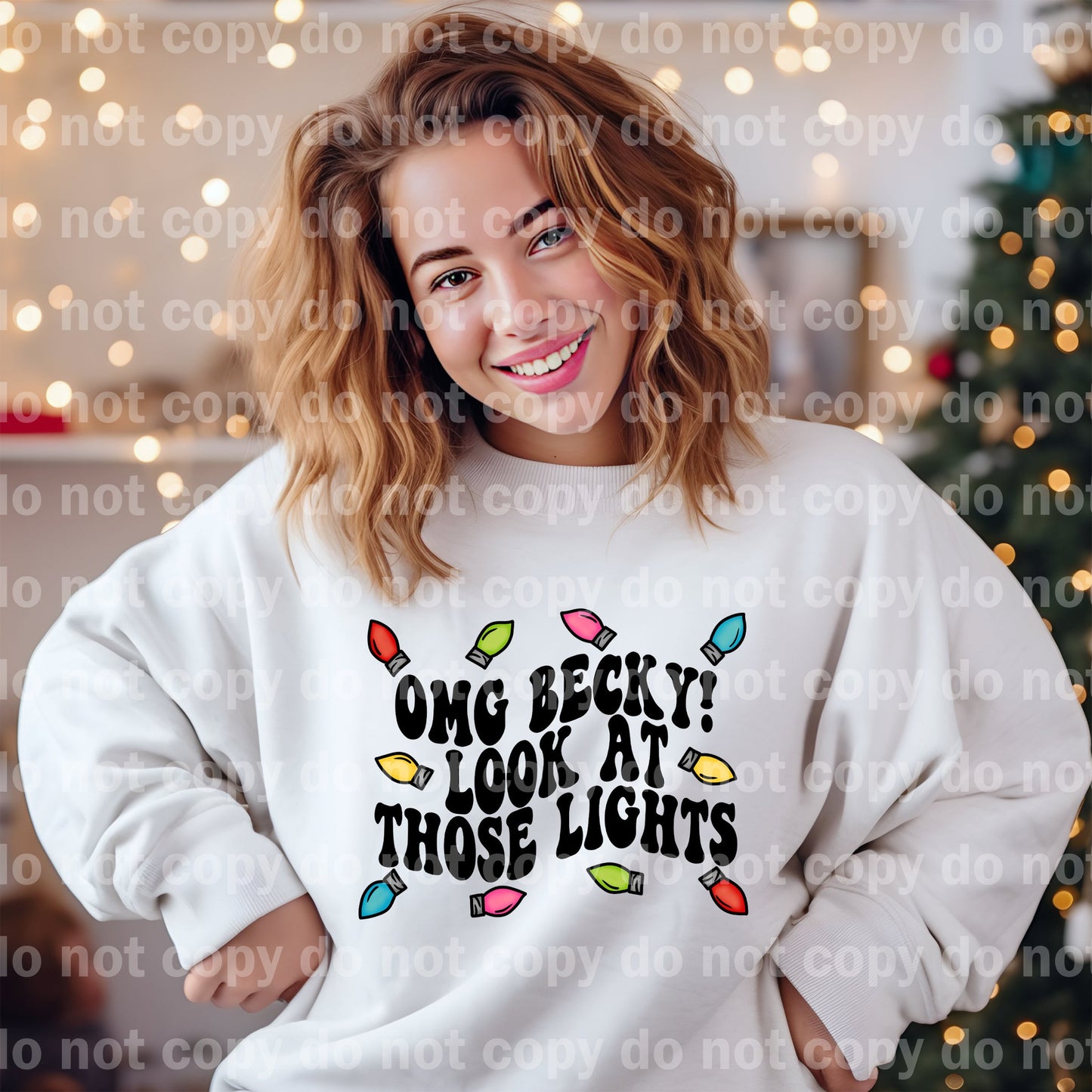 Omg Becky Look At Those Lights Full Color/One Color Dream Print or Sublimation Print