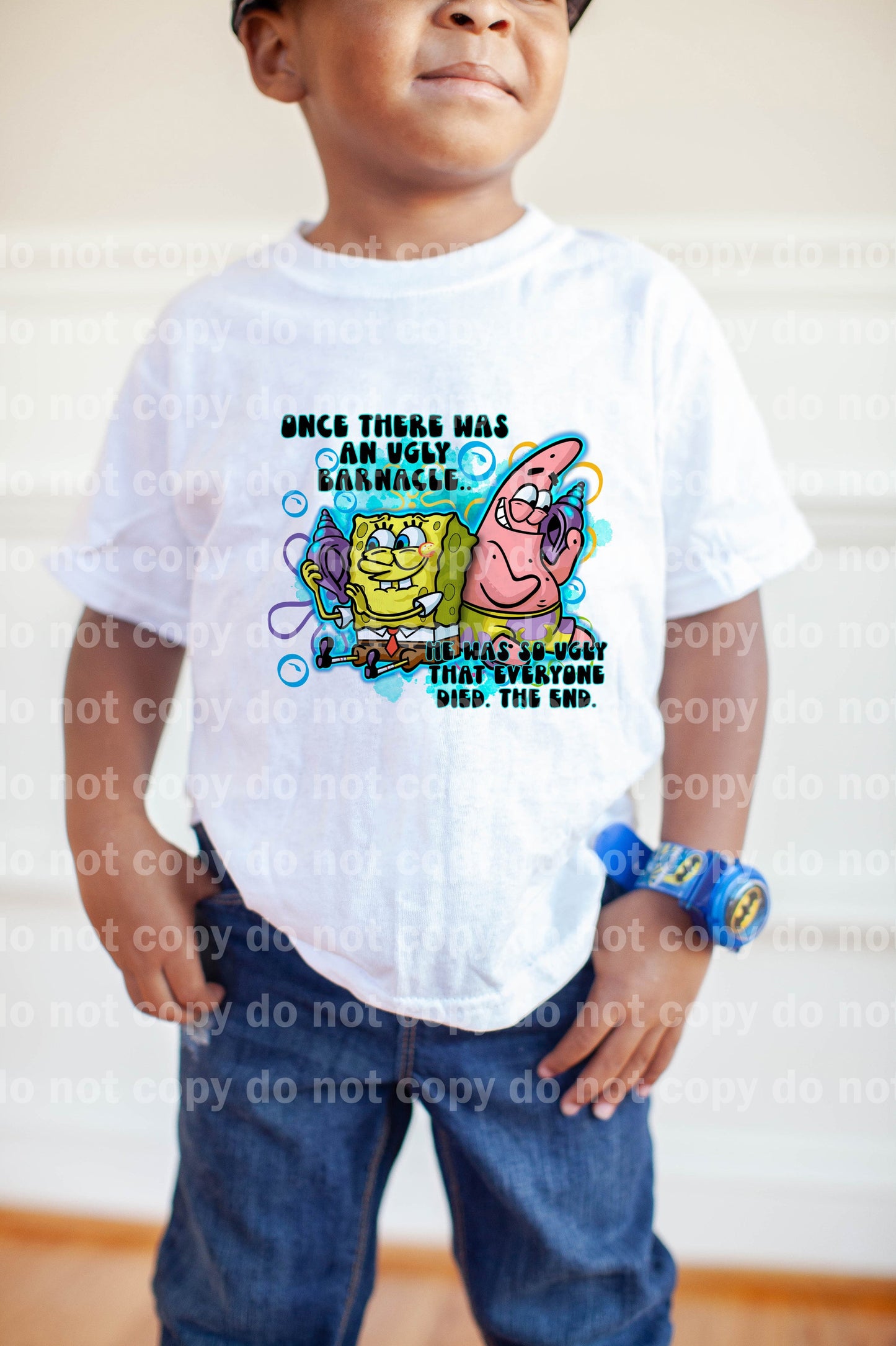 Once There Was An Ugly Barnacle He Was So Ugly That Everyone Died The End Dream Print or Sublimation Print