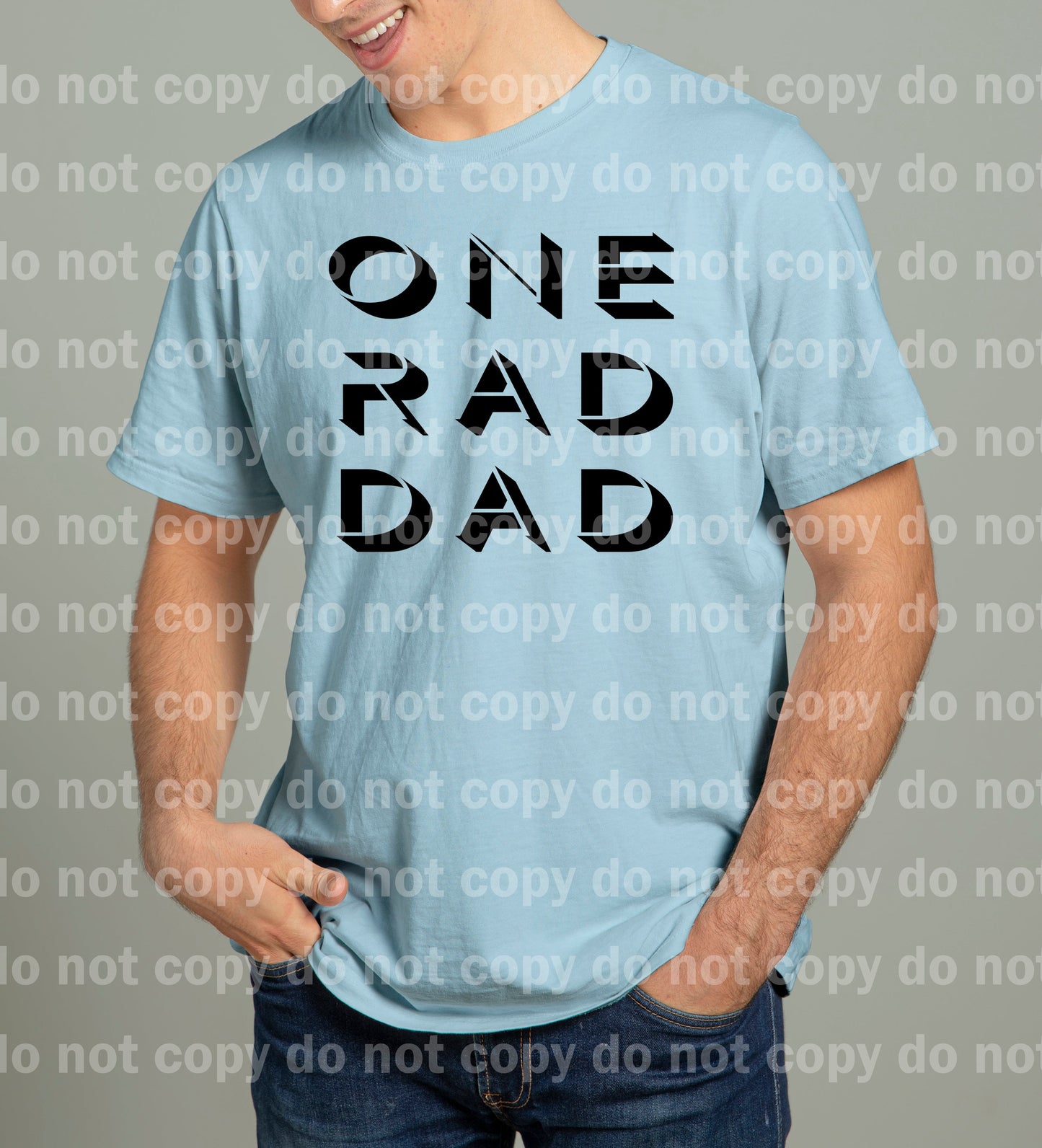 One Rad Dad BLACK or WHITE Dream Print or Sublimation Print