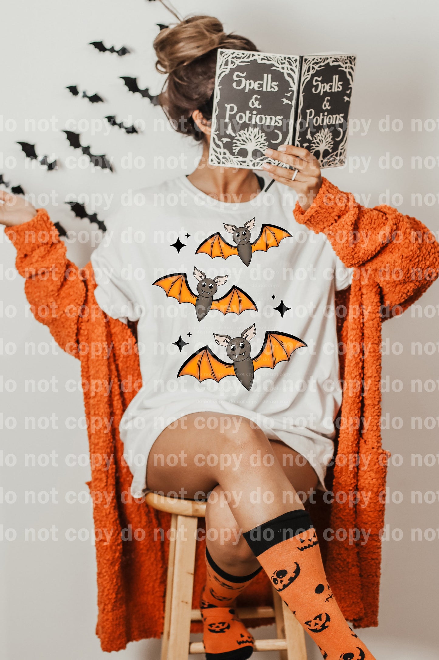 Orange Bats Dream Print or Sublimation Print