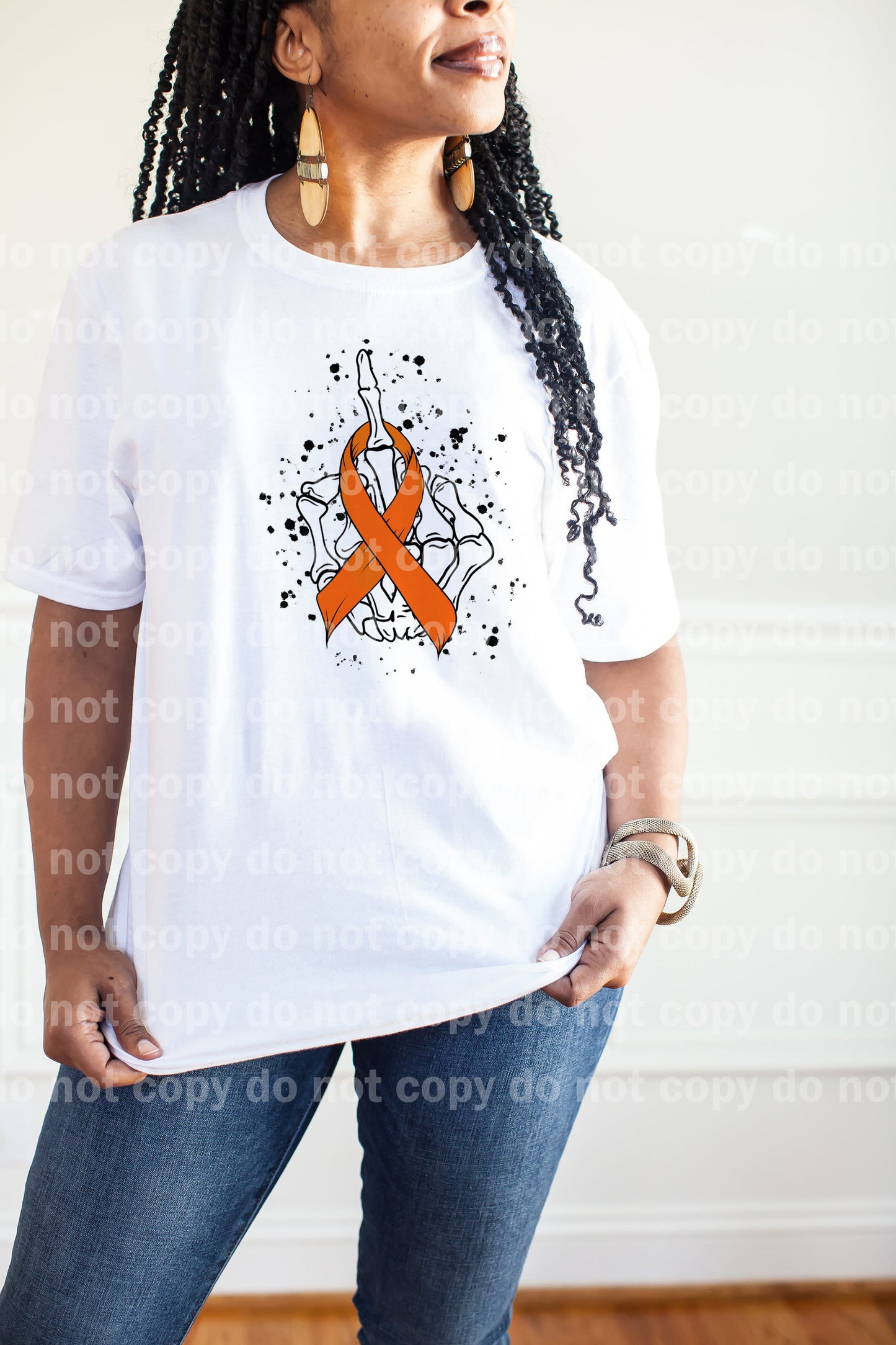 Orange Cancer Ribbon Dream Print or Sublimation Print