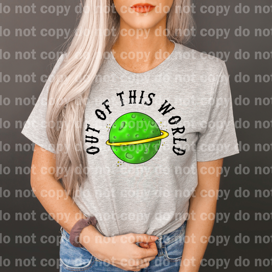 Out of This World Green Planet Dream Print or Sublimation Print