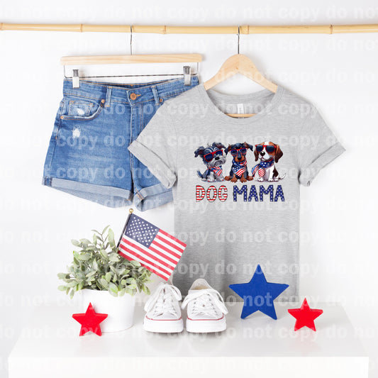 Patriotic Dog Mama Dream Print or Sublimation Print