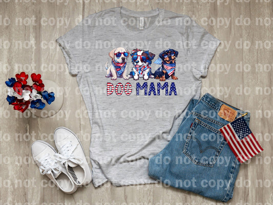 Patriotic Dog Mama With Labrador Dream Print or Sublimation Print