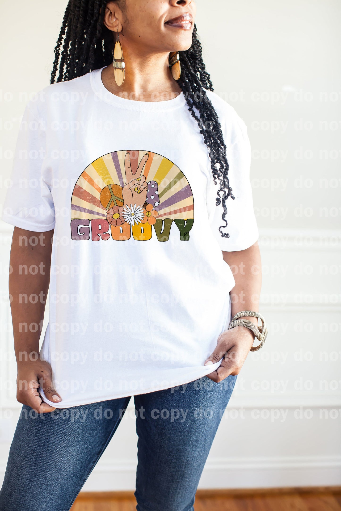 Groovy Peace Sign Dream Print or Sublimation Print