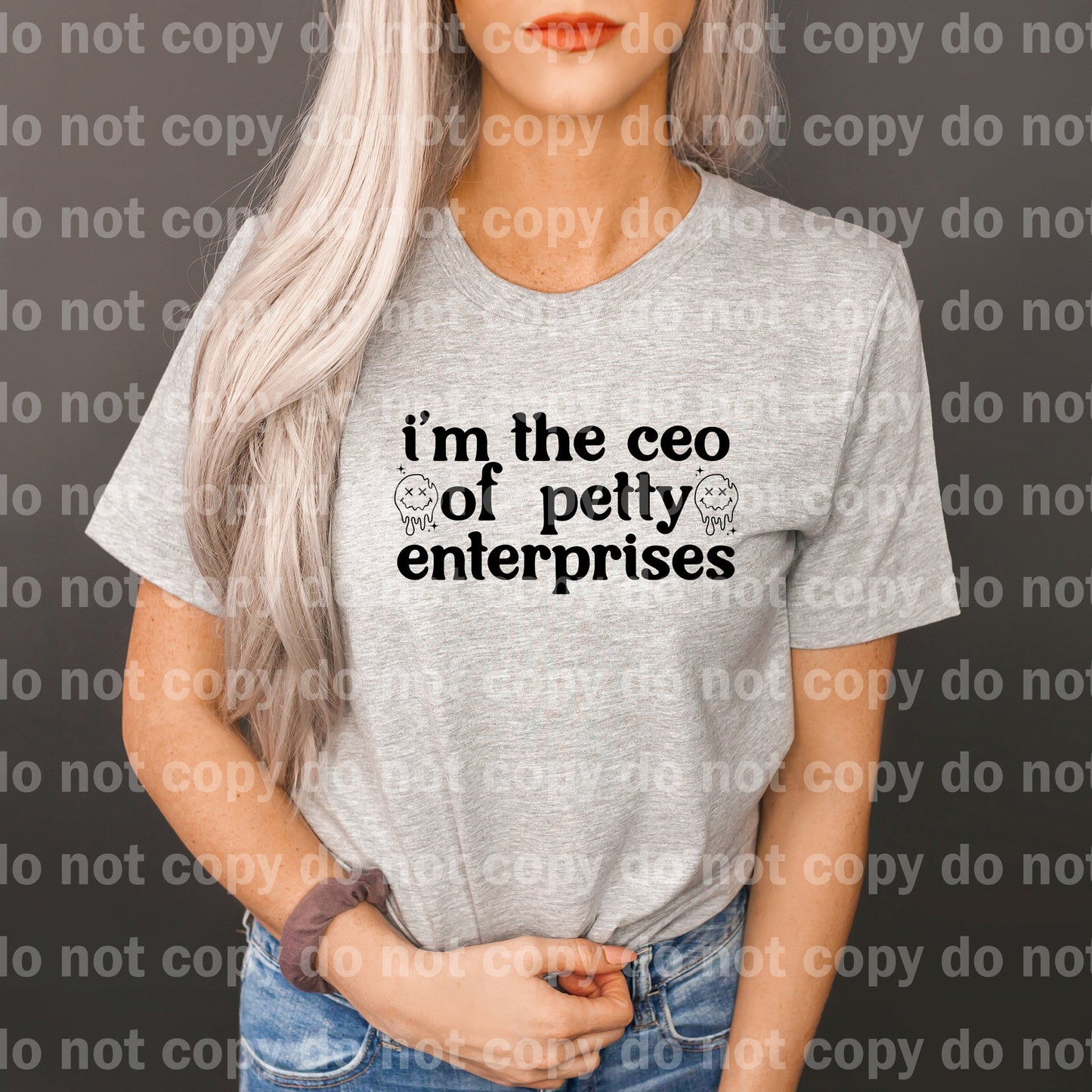 I'm The Ceo Of Petty Enterprises Black/White Dream Print or Sublimation Print