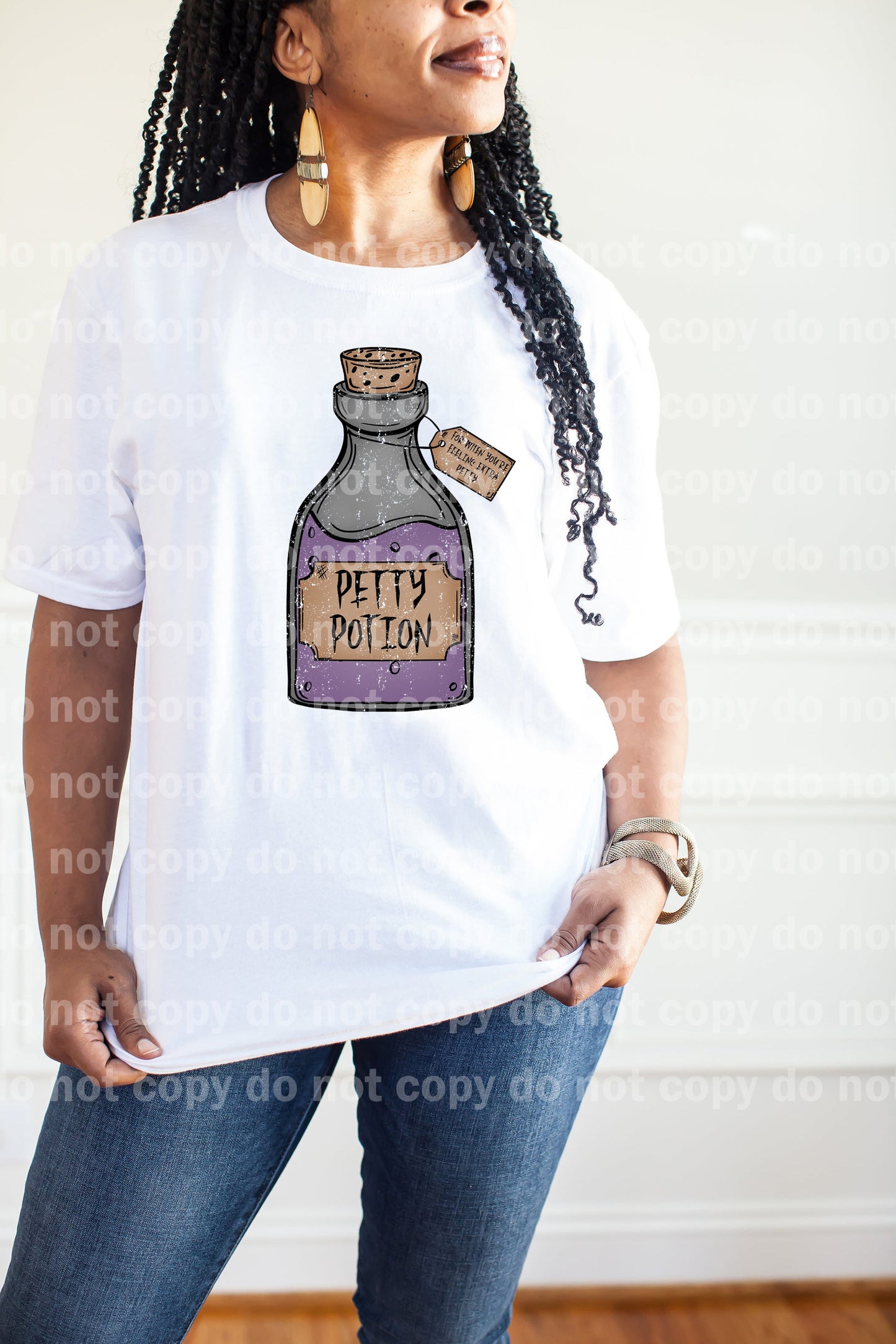 Petty Potion Distressed Full Color/One Color Dream Print or Sublimation Print