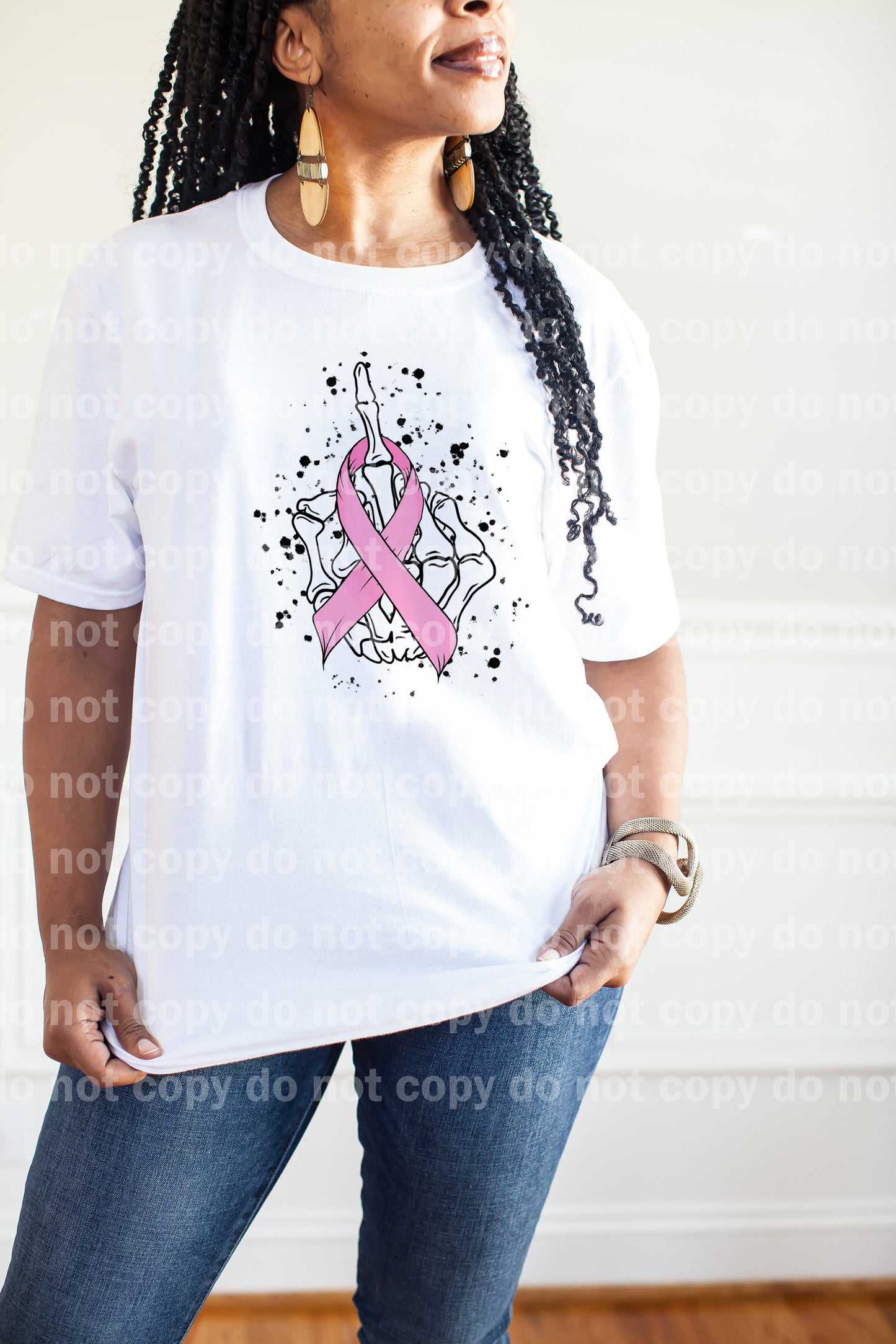 Pink Cancer Ribbon Dream Print or Sublimation Print