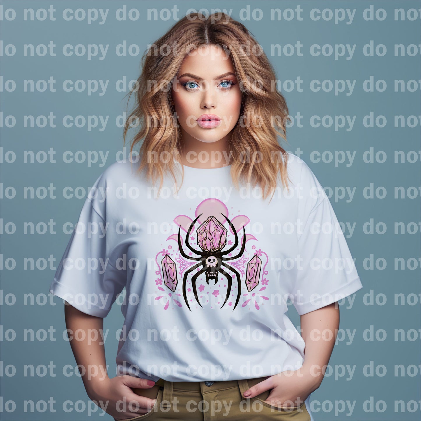 Pink Crystal Spider Dream Print or Sublimation Print