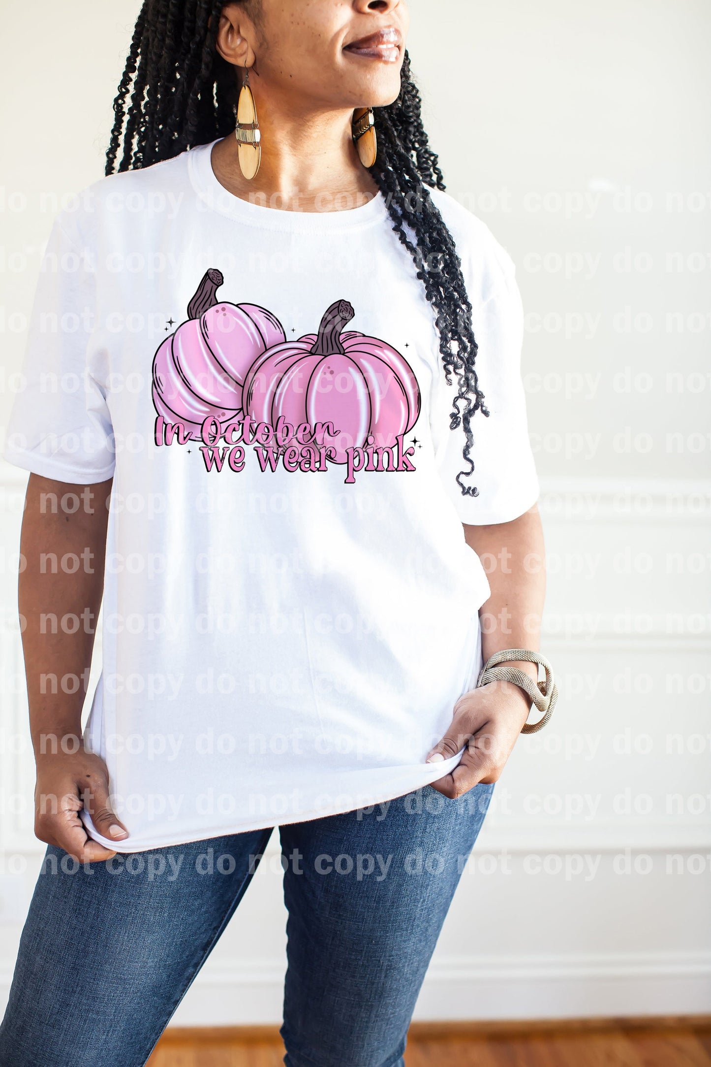 In October We Wear Pink Dream Print or Sublimation Print