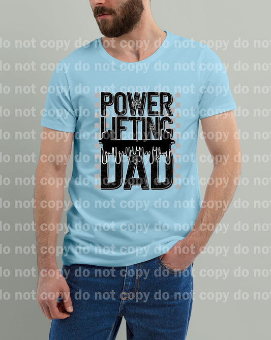 Power Lifting Dad Drippy Dumbbell Dream Print or Sublimation Print