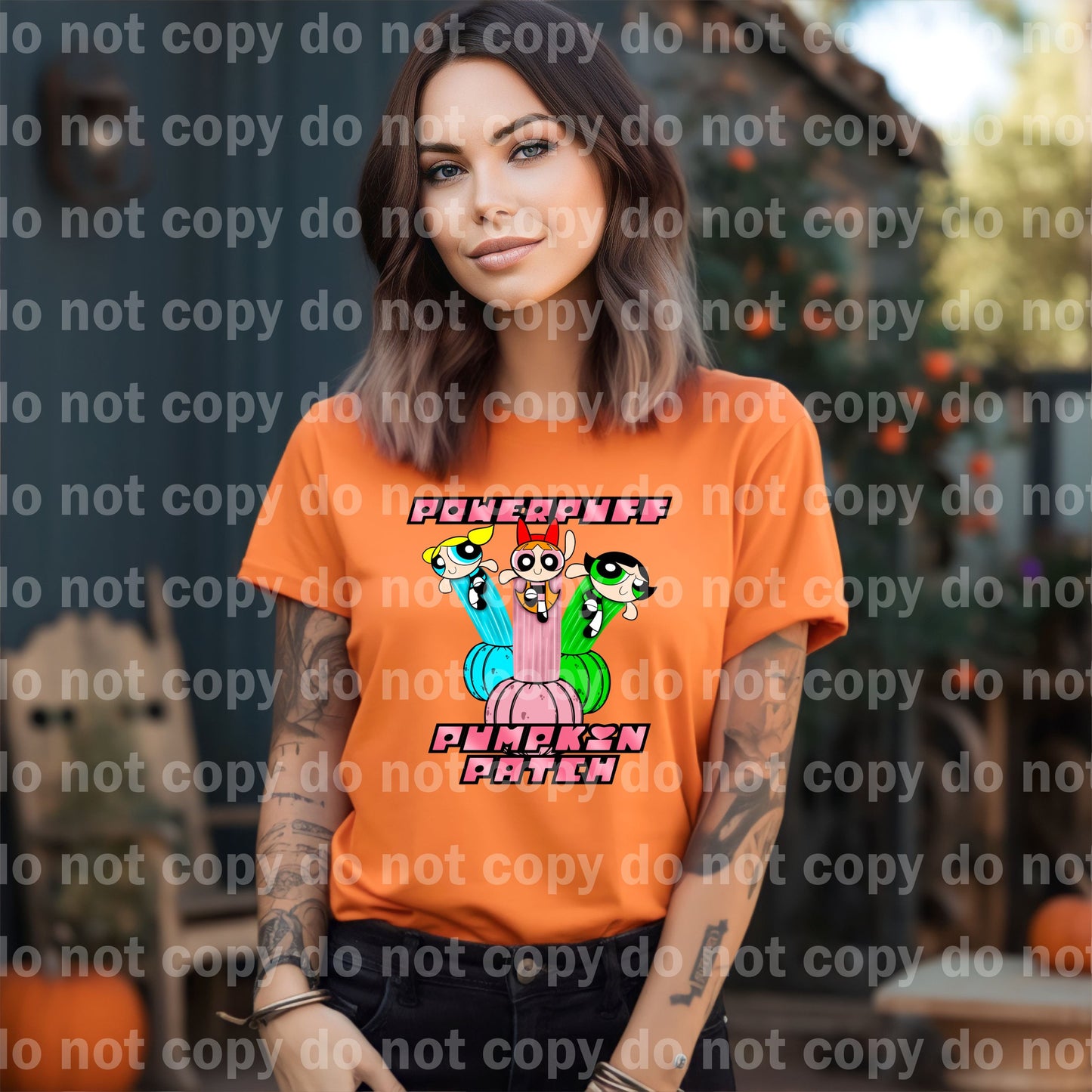 Power Girls Pumpkin Patch Dream Print or Sublimation Print