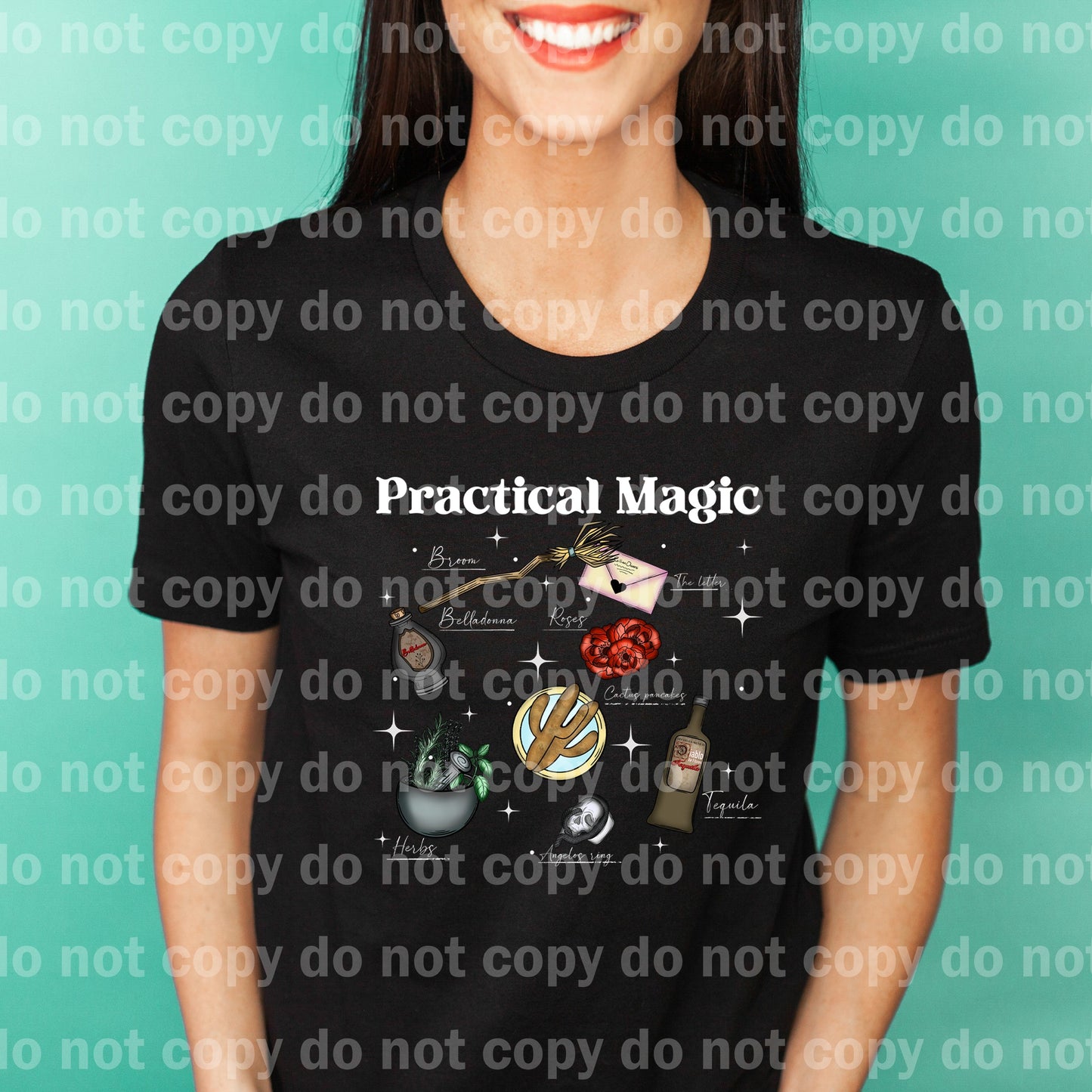 Practical Magic Chart Black/White Dream Print or Sublimation Print
