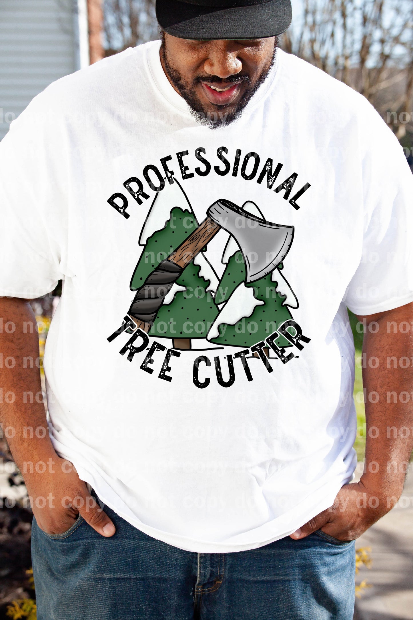 Professional Tree Cutter with Pocket Option Dream Print or Sublimation Print