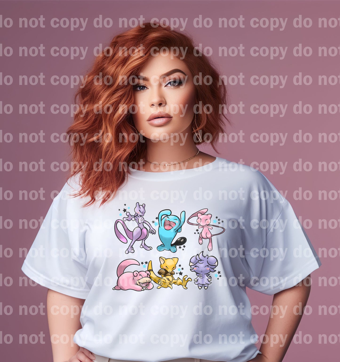Psychic Type Pocket Monsters Dream Print or Sublimation Print