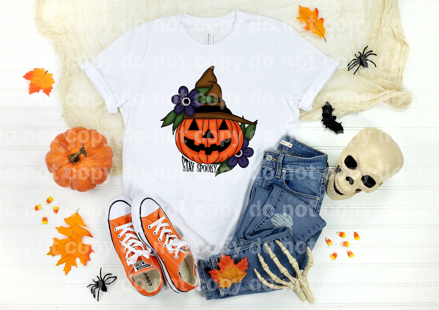 Pumpkin Hat Stay Spooky with Pocket Option Dream Print or Sublimation Print