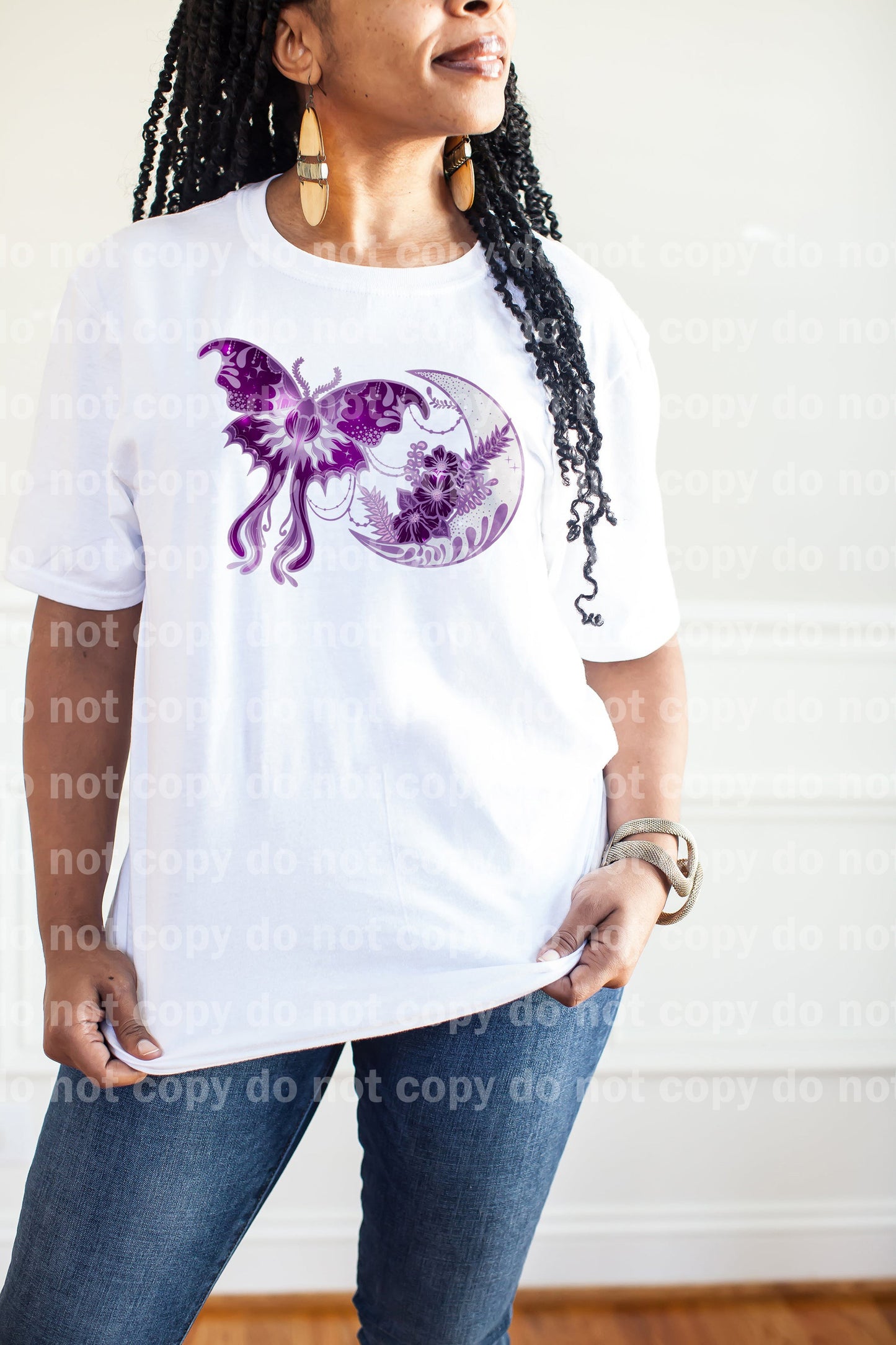 Magic Luna Moth Dream Print or Sublimation Print with Decal Option