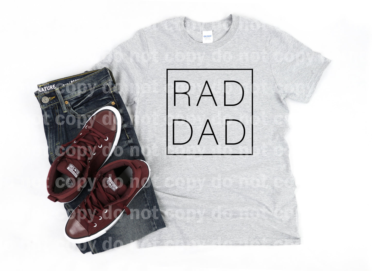 Rad Dad NEGRO o BLANCO Dream Print o Impresión de sublimación