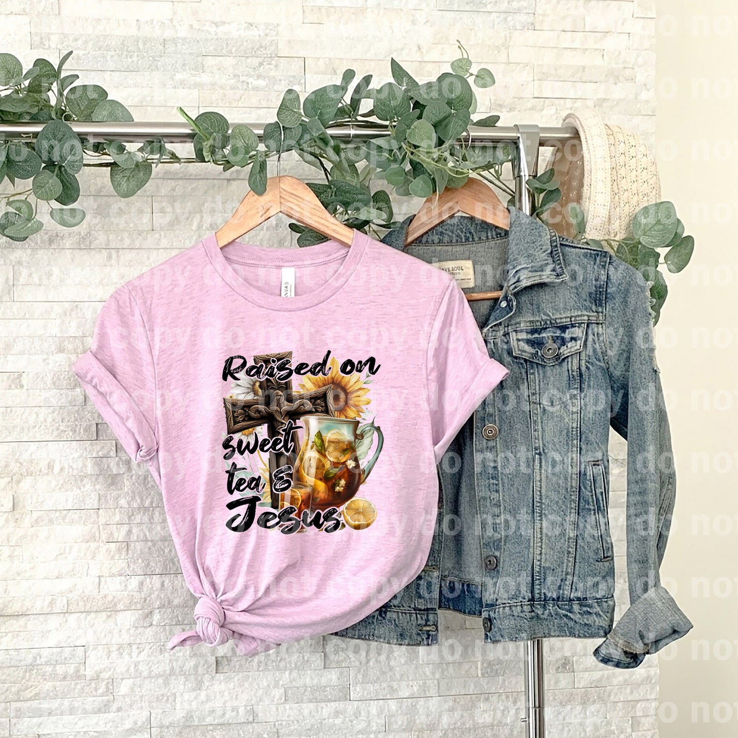 Raised On Sweet Tea And Jesus Dream Print or Sublimation Print